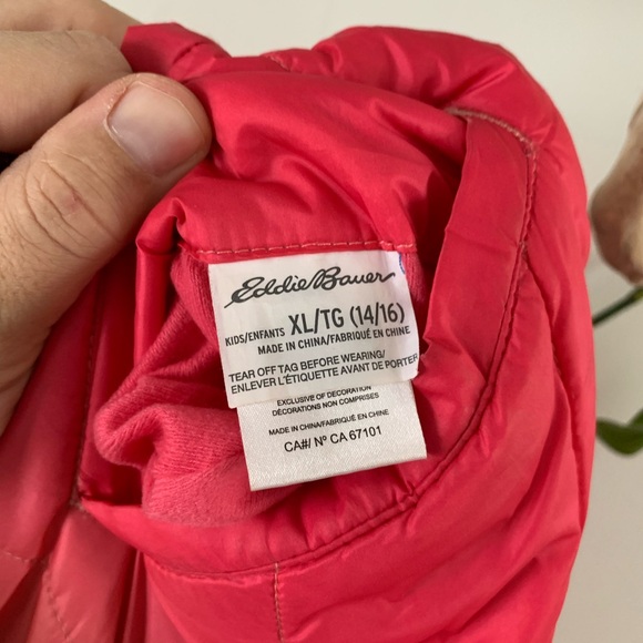 Pink Ombre Eddie Bauer Kids Reversible Jacket - Picture 6 of 6